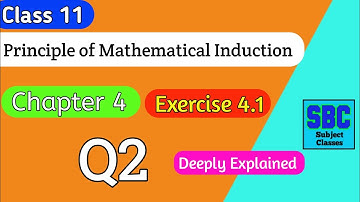 Class - 11 Ex - 4.1 Q2 Maths (Principle of Mathematical Induction) NCERT CBSE