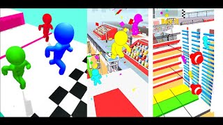 Stickman Race 3D Mobile Gameplay | Lucky Buddies | Android Gameplay screenshot 4