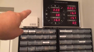 G0SEC New Shack Update... Weather Station Installed!!!