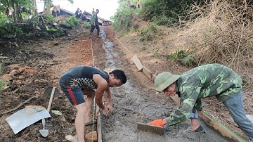 Toàn Thể Bà Con Dân Bản (Ná Đoong) Góp Sức Làm Đường VƯỢT DỐC| Cói Lalin