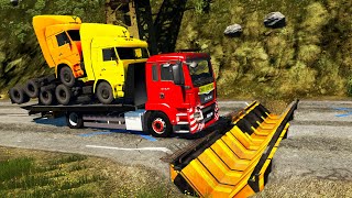 Cars vs Upside Down Speed Bumps #21 | BeamNG.DRIVE