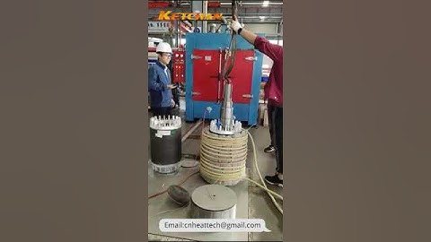 Induction Heating Coupling Shrink Fitting #heattreatment