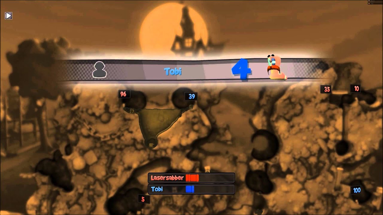 Worms Revolution Battle #01 (German 1080p) Bunker Tobi