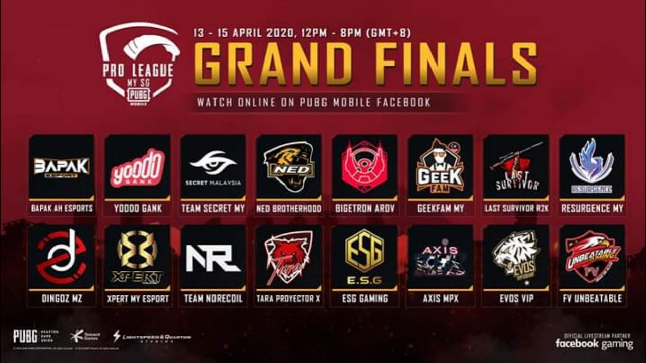 🔴 [ EN ] LIVE PMPL GRAND FINAL SEASON 1 MY/SG