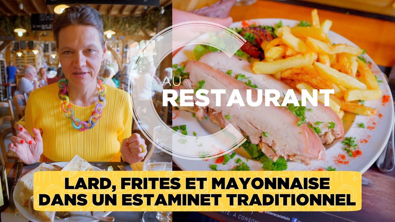 Lard, frites et mayonnaise dans un traditionnel YouTube