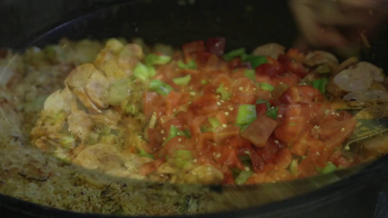 Zydeco food truck's special jambalaya YouTube