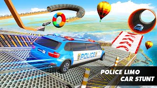 Police Limo Car Stunts GT Racing: Ramp Car Stunt - Gameplay Trailer (Android) screenshot 5