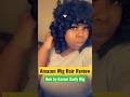 Kavsni Curly Wigs #hairreview #amazonwig #curlyhair #protectivestyles #viral #fypシ #helpmegoviral ❤️