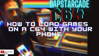 How to load c64 games using a phone #c64 #commodore64 #commodore #retro #bapstarcade screenshot 5
