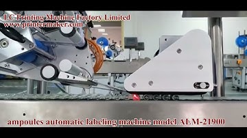 Automatic labeling machine model ALM-21900 for ampoules