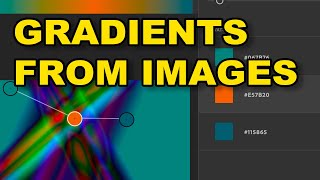 Photoshop Tutorial : Create Gradient Presets From Images / Photos How To (Hidden Feature)