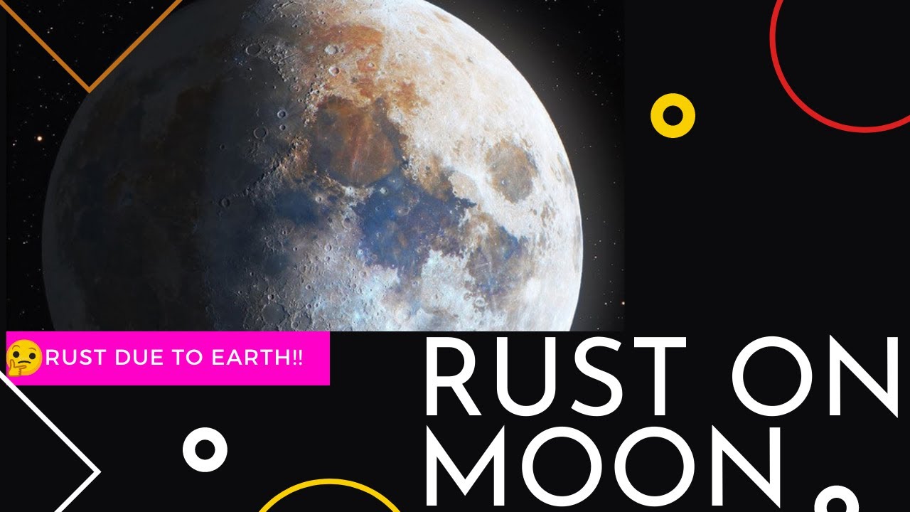 Wierd moon discovery Rust on it due to EARTH shown by ISRO Chandrayaan