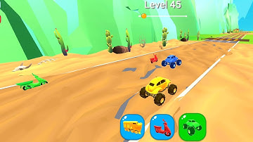 Shape-shifting 45  - 46 Levels Gameplay  iOS Android Game New Video