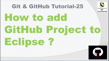 How to add GitHub Project to Eclipse ? || How to add existing project to github using eclipse