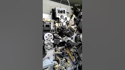 WNJ👍TK550 Spring Coiling Machine​Wire dia:1.5-5mm​#WNJ #springmachine