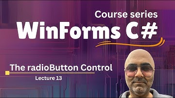 Radio Button Control in Windows Forms | WinForms Tutorial for Beginners