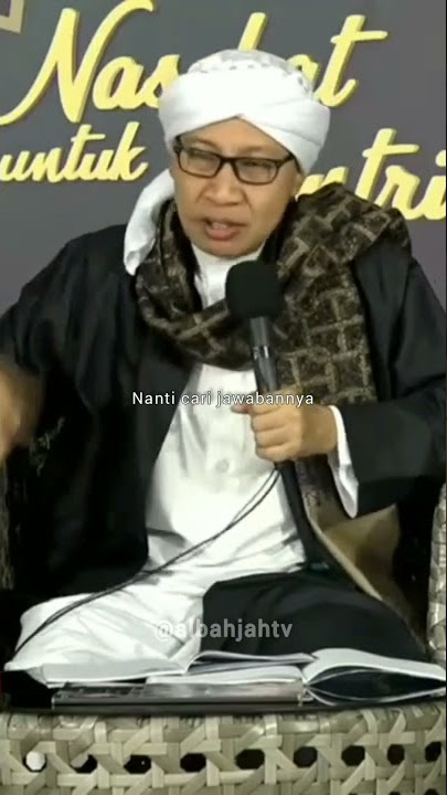 CIRI SEORANG SANTRI | BUYA YAHYA #shorts #buyayahya #albahjahtv