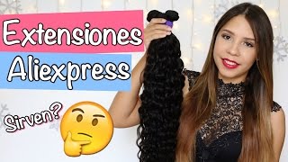 Las MEJORES EXTENSIONES de Pelo?!? ALIEXPRESS | Mirianny - YouTube