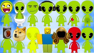 FIND the ALIENS *How to get ALL 75 Aliens and Badges* Roblox