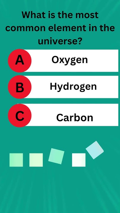 What is the most common element in the universe🙄🤯🤷‍♀️🤷‍♂️ # ...