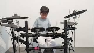 THE ROCK - MUNAJAT CINTA drum cover by CAKRA