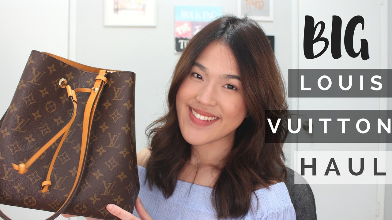 BIG LOUIS VUITTON HAUL and RETURN - YouTube