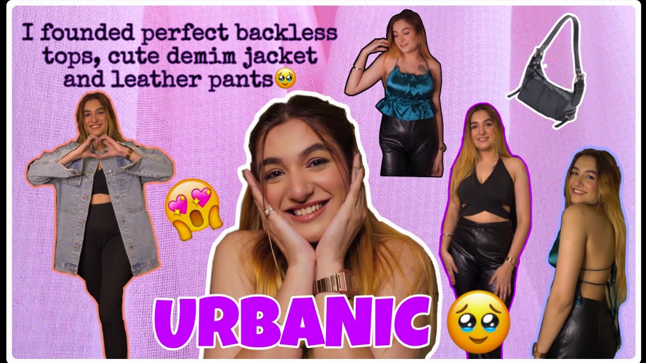 Cute Urbanic Haul ️| Must watch | Perfect Backless Tops,jackets and ...