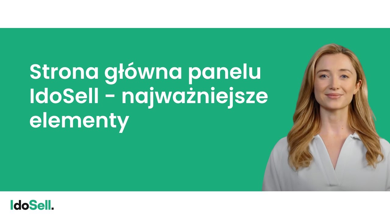 Strona główna panelu IdoSell - najważniejsze elementy strony głównej ...