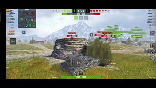 бабаха топ fv215b183#wotblitz #blitz #танки #fv215b183