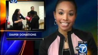 K.i.d.s. And The Ndbn Donate Huggies Diapers To Families In Need