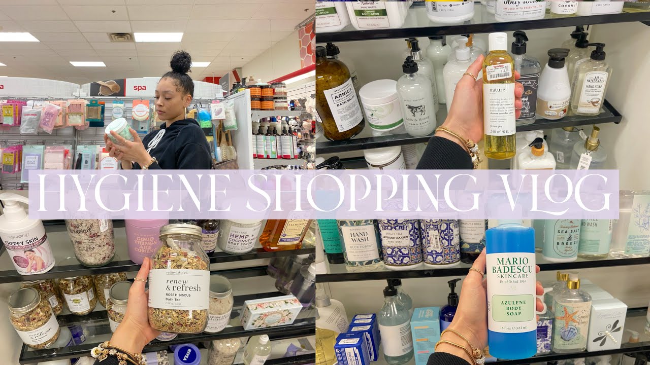 HYGIENE SHOPPING VLOG + HAUL! TJ MAXX AND TARGET