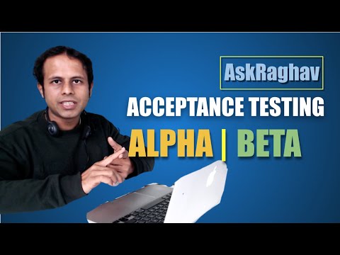#AskRaghav | Acceptance Testing | UAT | Alpha Beta Testing | Raghav Pal