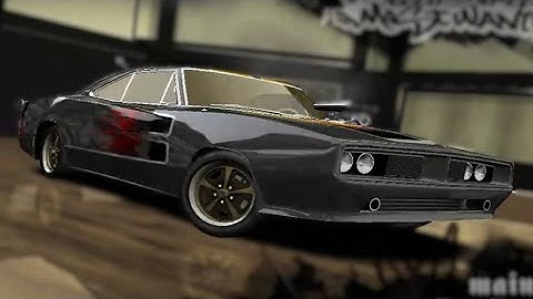 nfs most wanted  - 1969 Dodge Charger R/T Junkman Tuning Mod & GAMEPLAY