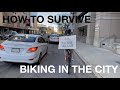 How to survive biking in a city  boston psa