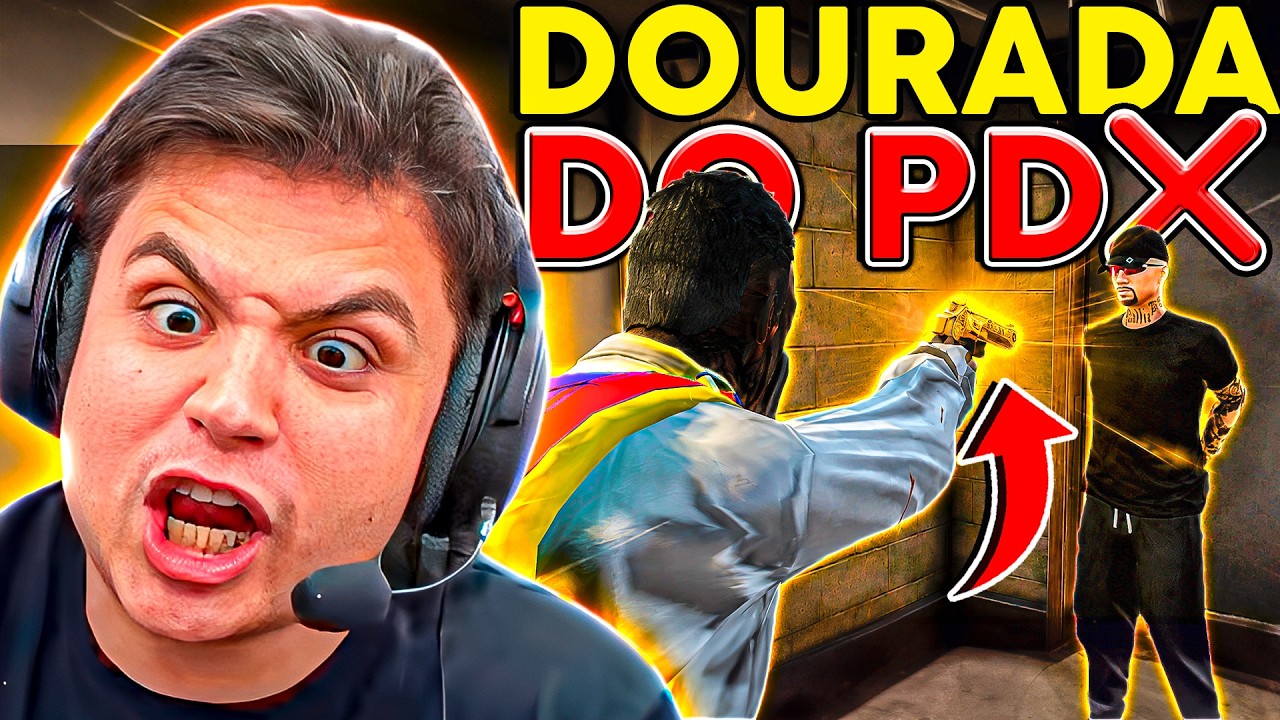 APONTEI A DOURADA na CARA DELE 😱 GTA RP (Paulinho o LOKO)