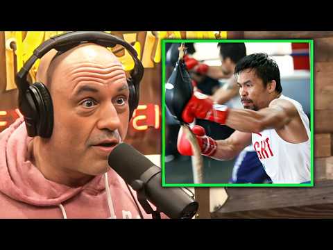 “HE’S A MACHINE!” Joe Rogan REACTS To Manny Pacquiao NEW Training Footage At 46yrs Old