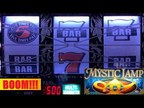 BOOM! HUGE WIN! My biggest win ever on 5 Times Pay Black & White! Generic Cash Machine! Mystic Lamp!