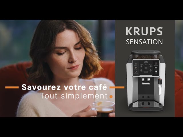 La Machine à Café à Grain avec Pot à Lait Inox Cappuccino Krups