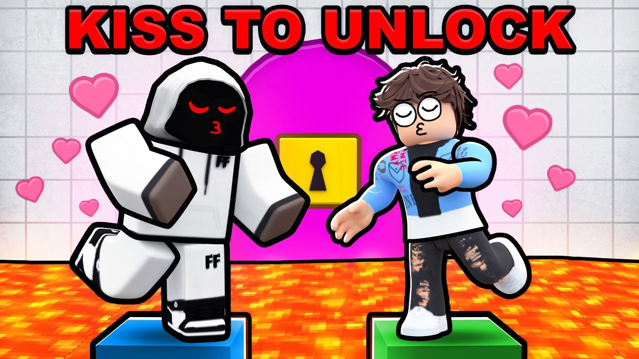 Can We Beat 2 PLAYER TEAMWORK PUZZLES In Roblox!