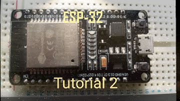 ESP-32 with Arduino IDE Tutorial 2: Touch Sensor