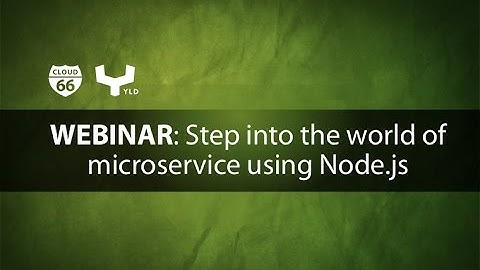 YLD and Cloud 66 Webinar