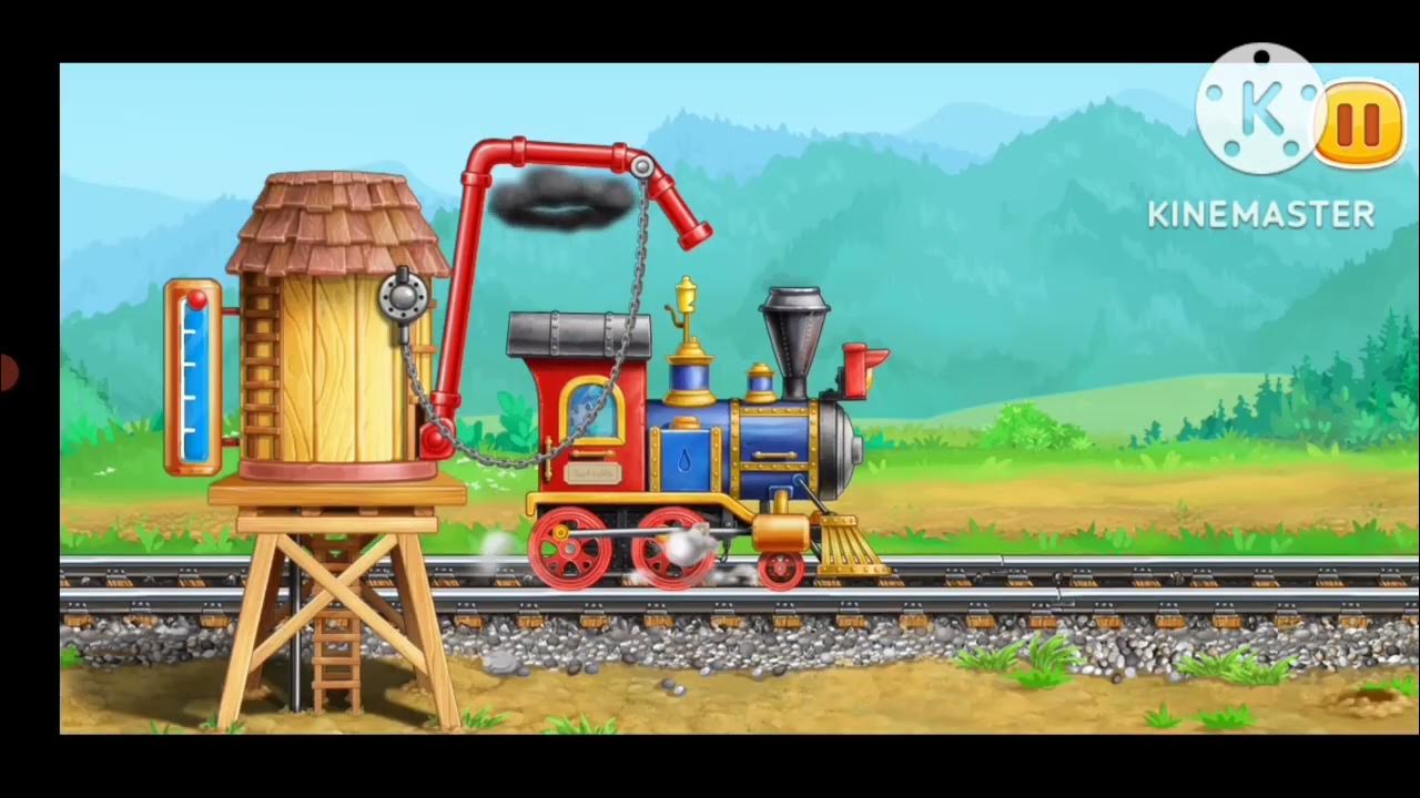cartoon bacchon ka train wala