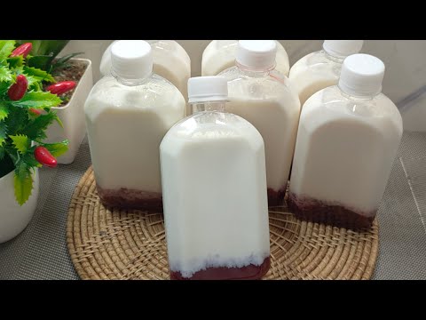 របៀបឬវិធីធ្វើ ទឹកដោះគោស្រស់ស្តបឺរី ទុកបាន1សប្តាហ៍ How to make fresh strawberry milk for 1 week