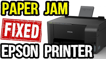 How to Fix Paper Jam Issue in Epson L3110, L3111, L3150, L4160 Printer