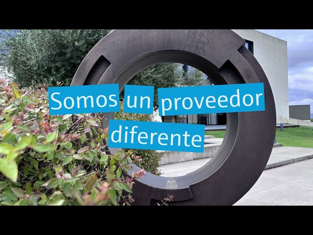 Somos un proveedor diferente - Sostenibilidad