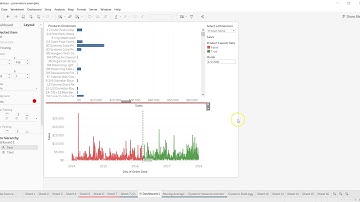 Tableau Tutorial 90 - How to create a line object in Tableau dashboard