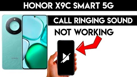 I FIXED the Honor X9c smart 5G Call Sound Issue