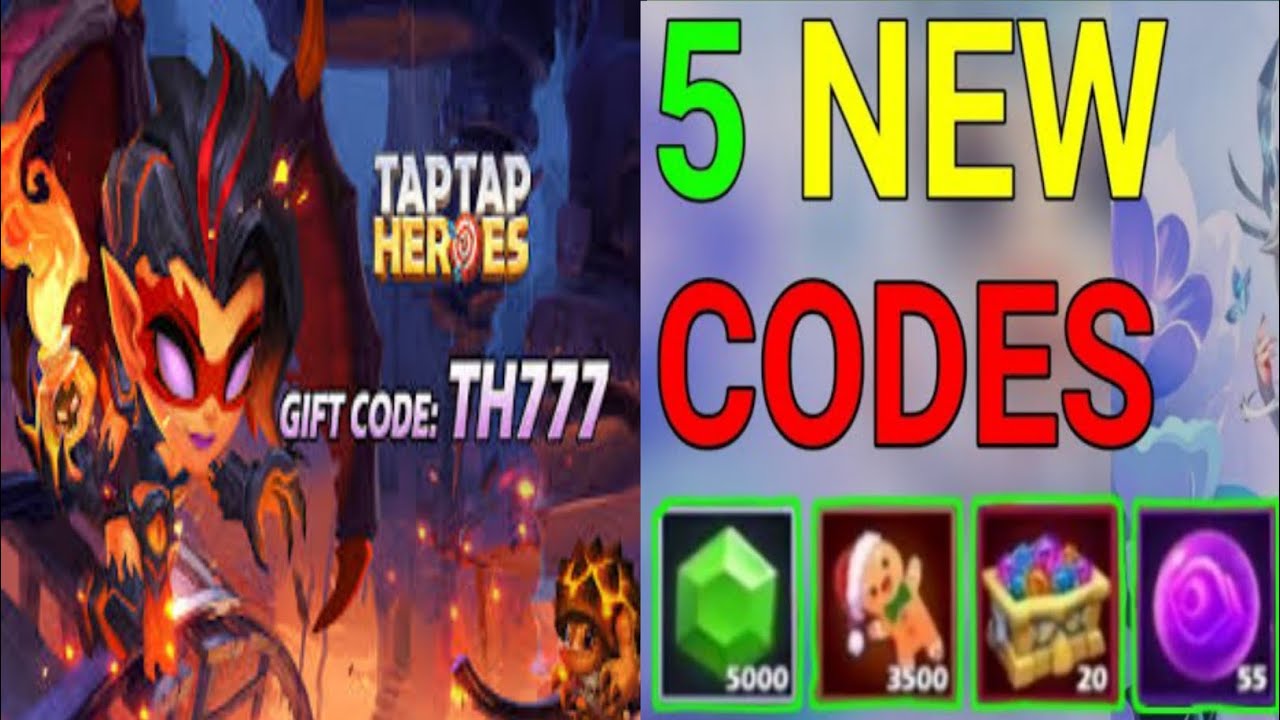 💯% Active TapTap Heroes Gift Codes 2024 _ TapTap Heroes Codes June 2024