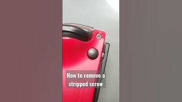 How to remove a stripped screw without damaging your joycon shell #shorts