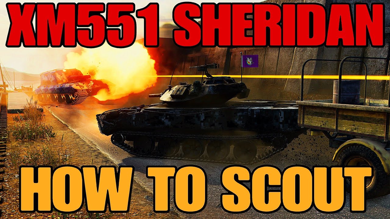 How to Scout, XM551 Sheridan | Mega Runden | World of Tanks Console